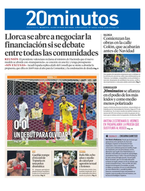 Cover of 20 Minutos Valencia