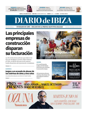 Cover of Diario de Ibiza