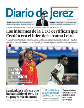 Cover of Diario de Jerez