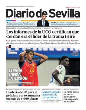 Cover of Diario de Sevilla