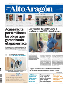 Cover of Diario del Alto Aragon