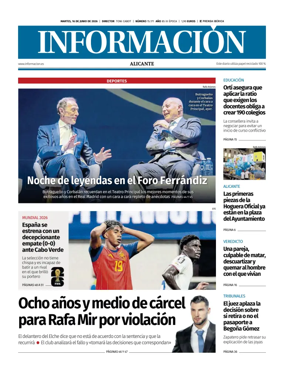 Cover of Diario Informacion