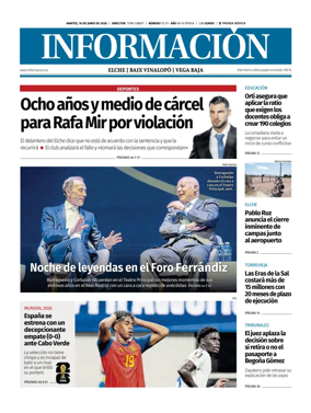 Cover of Diario Informacion (Elche y Vega Baja)