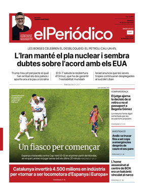 Cover of El Periodico - Catala