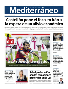 Cover of El Periodico Mediterraneo