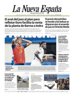 Cover of La Nueva Espana (Oriente)