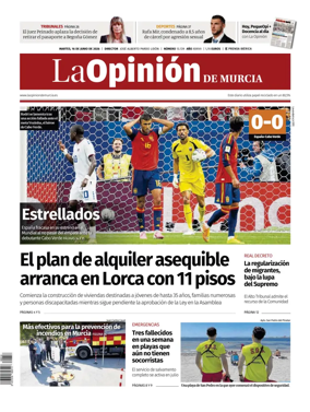 Cover of La Opinion de Murcia