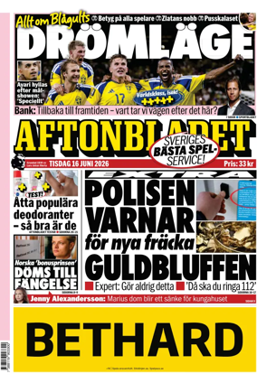 Cover of Aftonbladet