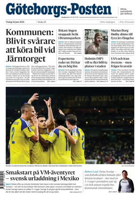 Cover of Goteborgs-Posten