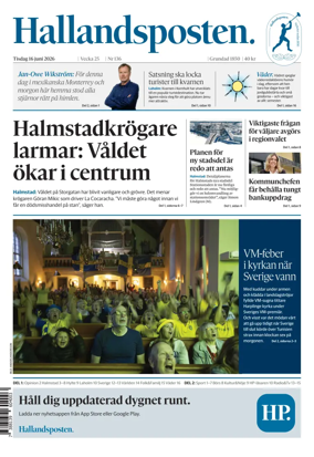 Cover of Hallandsposten