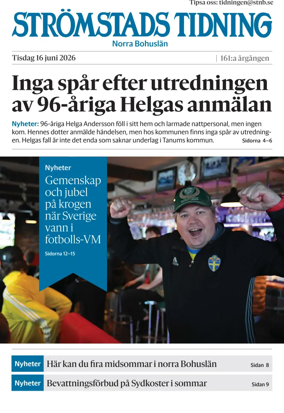 Cover of Stromstads Tidning