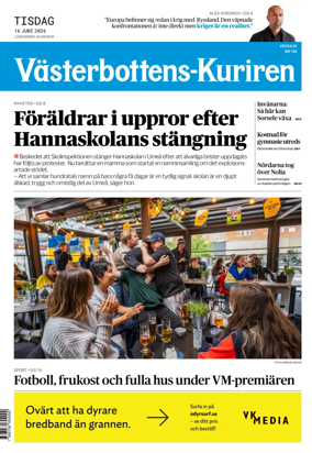 Cover of Vasterbottens-Kuriren