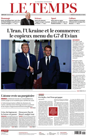Cover of Le Temps