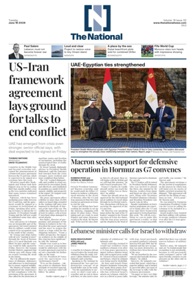 Cover of The National - News