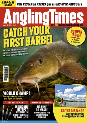 Cover of Angling Times (UK)