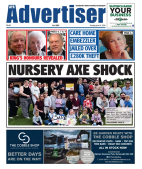 Cover of Ayr Advertiser