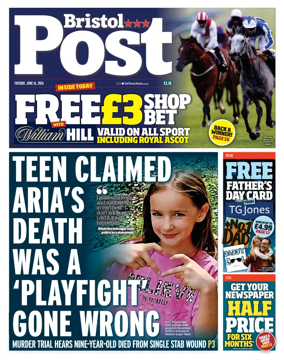 Cover of Bristol Post