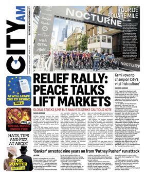 Cover of City AM