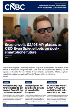 Cover of CNBC