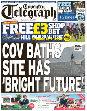 Cover of Coventry Telegraph