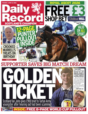 Cover of Daily Record