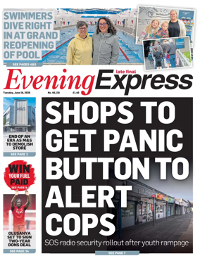 Cover of Evening Express