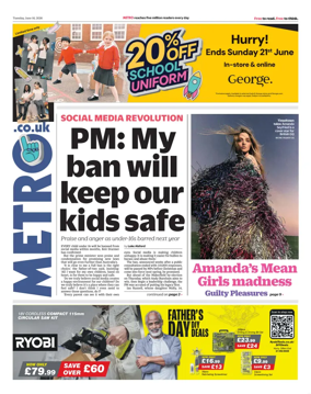 Cover of Metro (UK)