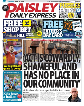 Cover of Paisley Daily Express