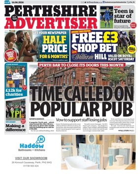 Cover of Perthshire Advertiser