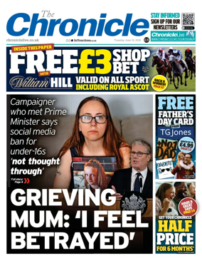Cover of The Chronicle (South Tyneside and Durham)