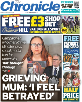 Cover of The Chronicle (UK)