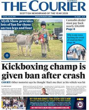 Cover of The Courier & Advertiser (Perth and Perthshire Edition)