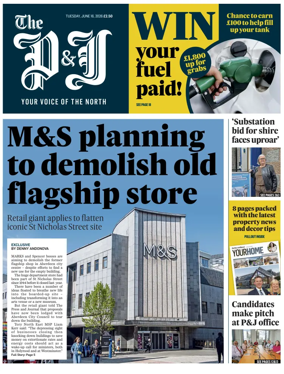 Cover of The Press and Journal (Aberdeen and Aberdeenshire)