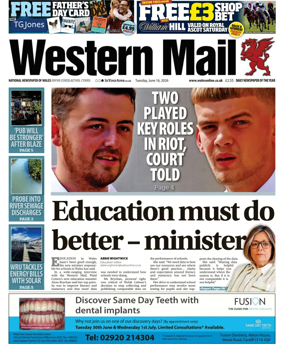 Cover of Western Mail