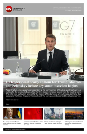 Cover of The New Voice of Ukraine