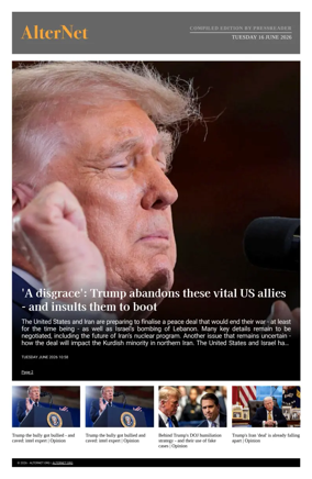 Cover of AlterNet