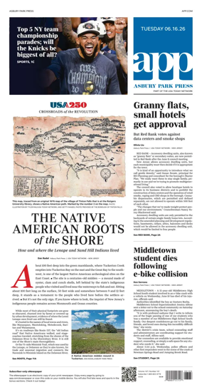 Cover of Asbury Park Press