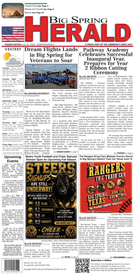 Cover of Big Spring Herald