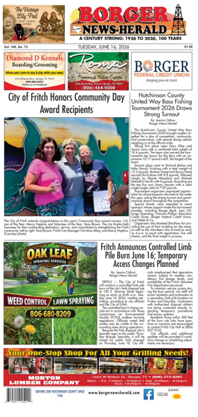 Cover of Borger News-Herald