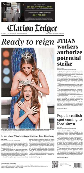 Cover of Clarion Ledger