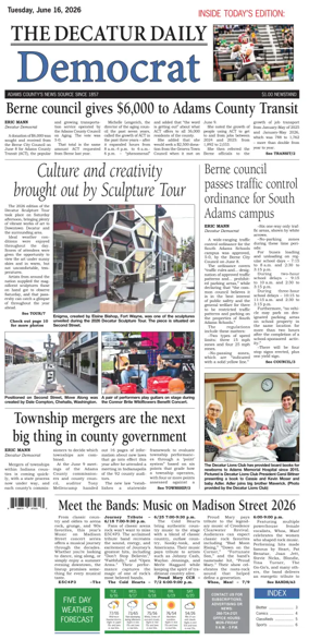 Cover of The Decatur Daily Democrat