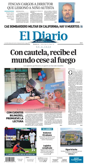 Cover of El Diario de El Paso