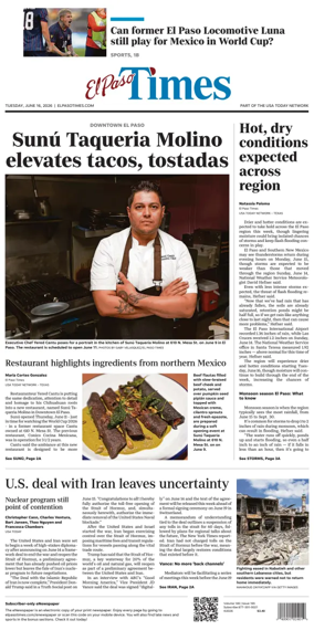 Cover of El Paso Times