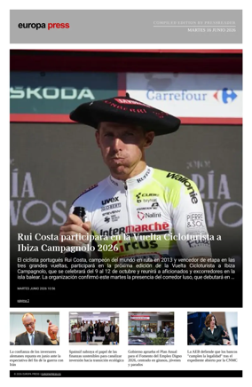 Cover of Europa Press - Compiled Edition