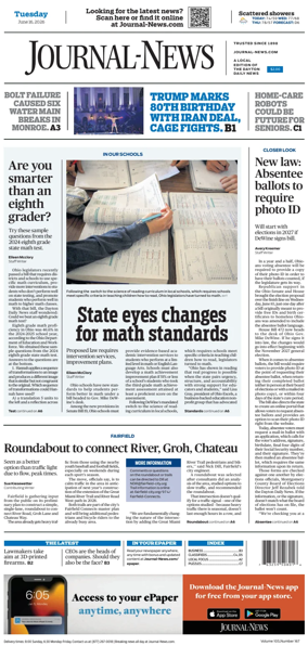 Cover of Hamilton Journal News
