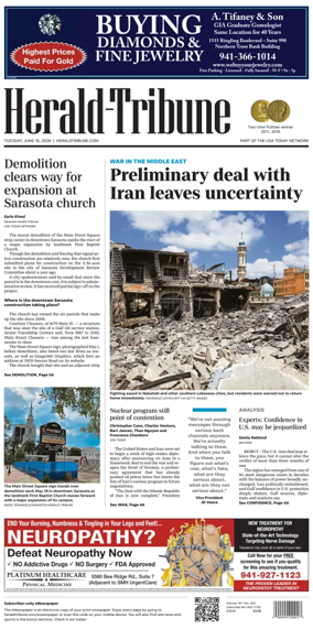 Cover of Herald-Tribune