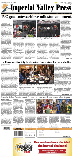 Cover of Imperial Valley Press