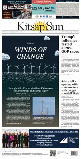 Cover of Kitsap Sun