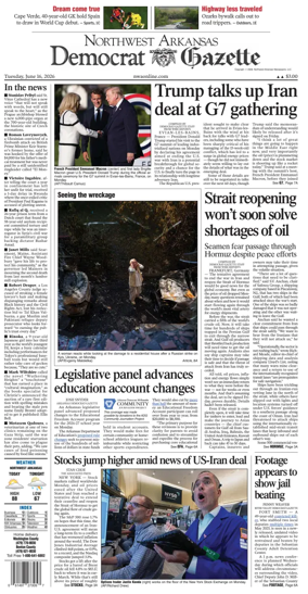 Cover of Northwest Arkansas Democrat-Gazette