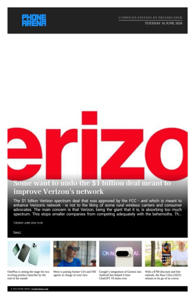 Cover of Phone Arena - Compiled Edition